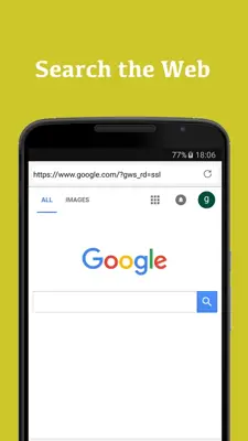 Browser android App screenshot 1