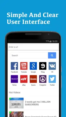 Browser android App screenshot 3